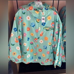 Disney Parks 2026 Epcot Flower & Garden Festival Orange Bird Windbreaker XXL